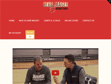 Tablet Screenshot of herbmagee.com